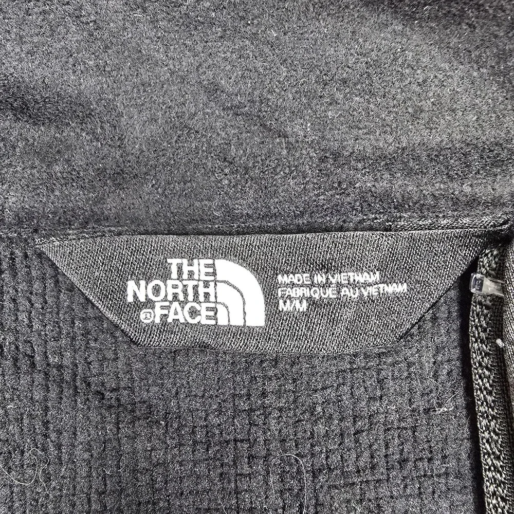 The‎ North Face Vest Mens Medium Gray Ridgewall SS Full Zip Pockets Solaray Logo